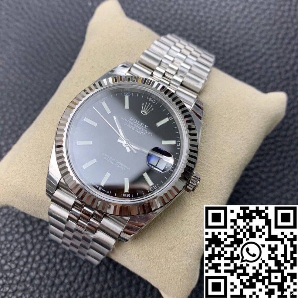 EW Factory Black Dial Datejust M126334-0018 Rolex 0220
